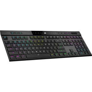 Tastatura Gaming Corsair K100 Air Wireless RGB Cherry MX Ultra Low Profile Tactile Mecanica