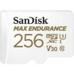 Card memorie SanDisk microSD Max Endurance UHS-I U3 V30 Class 10 256GB +...