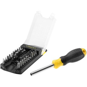 STANLEY Set surubelnita magnetica cu 34 de varfuri