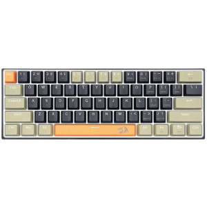 Tastatura Gaming Redragon Lakshmi Black-Orange Blue Switch Mecanica